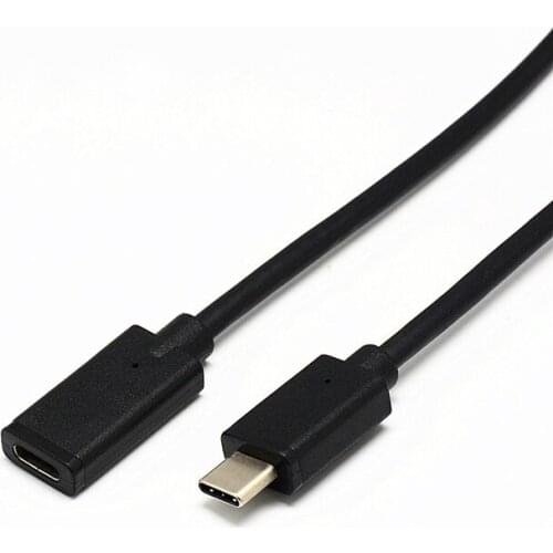 Type-c Male to Type-C Female Date and PD Charging Cable USB 3.1 Extension Cord