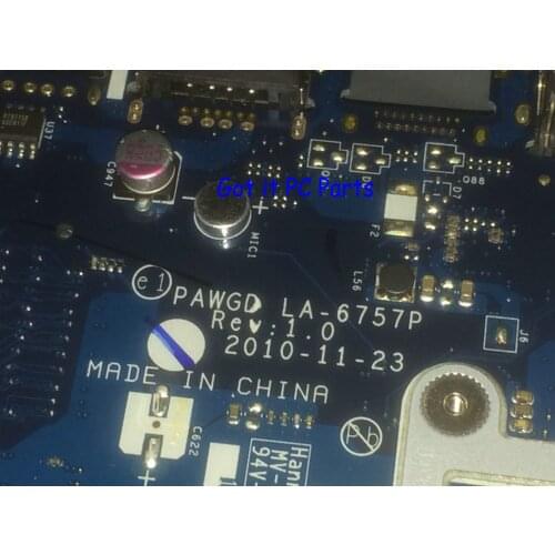 MAINBOARD For Lenovo G575 LA-6757P MOTHER BOARD WITH PROCESSOR NO HDMI PORT FULL FUNCTIONS