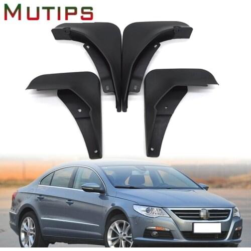 Mutips car front rear mudguard splash guards protector cover mud flaps accessories For Volkswagen VW Passat CC 2009 2010 2011