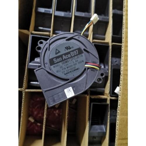 New Original fan for SANYO San Ace B97 9BMB12P2J619 DC12V 3.8A MVDCV-A00 55CFM 97*33MM Computer cooling fan Blower