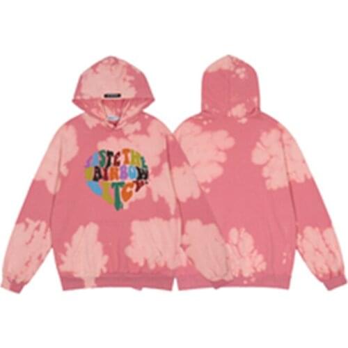 Cool Girl Y2K Park High Sleeve Warm Sweater Couple Street Fashion Hoodie Loose Sweet Love Letter Printing Long Wear Top Women