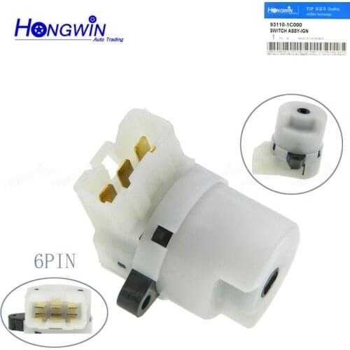 Genuine No.:93110-1C000 New Ignition Starter Switch For Hyundai Click Getz 2002-2011 931101C000 93110 1C000