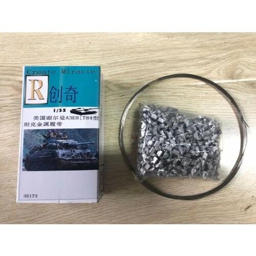 R-Model 1/35 35173 Metal Track For WWII U S M4A3E8 Sherman Tank T84 Track