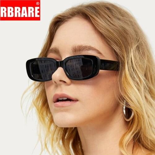 RBRARE Small Sunglasses Women Retro Luxury Brand Sunglasses Women Gradient Sun Glasses for Men Mirror Oculos De Sol Feminino