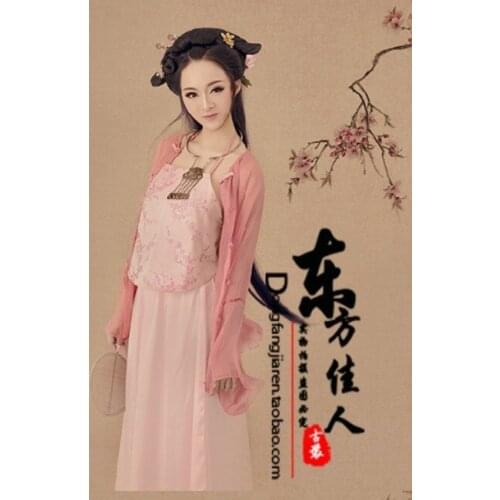 Yu Ren Ge Sexy Womens Costume Ancient Chinese Costume Exhibition Costume for Women