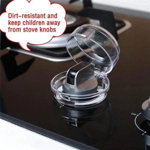 2/4pcs Gas Switch Protection Cover Knob Switch Protector for Kitchen Gas Stoves SNO88