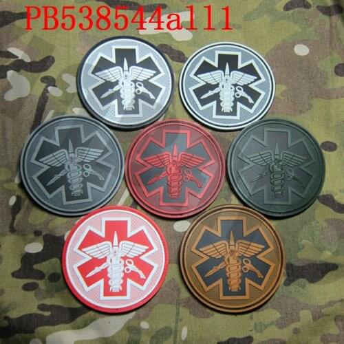 3D PVC patch DEVGRU Medical rescue Military Tactical Morale