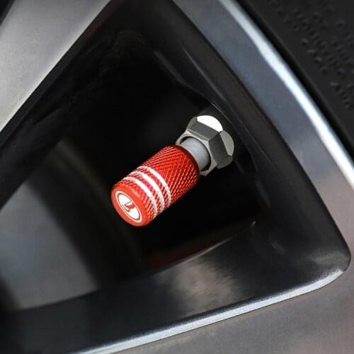 4pcs Car-Styling Wheel Tire Valves Tyre Air Caps Case Car sticker For LADA VESTA niva kalina priora granta largus Accessories