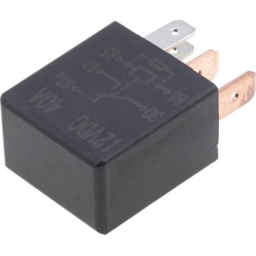 5PCS Car 30A 12V SPST Micro Relay for Electric Fan Fuel Pump Light Horn 5Pin