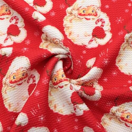 50*145cm Christmas Snowman Printed Bullet Textured Liverpool Fabric for Tissue Kid home textile Patchwork Sewing Quilting,c18838