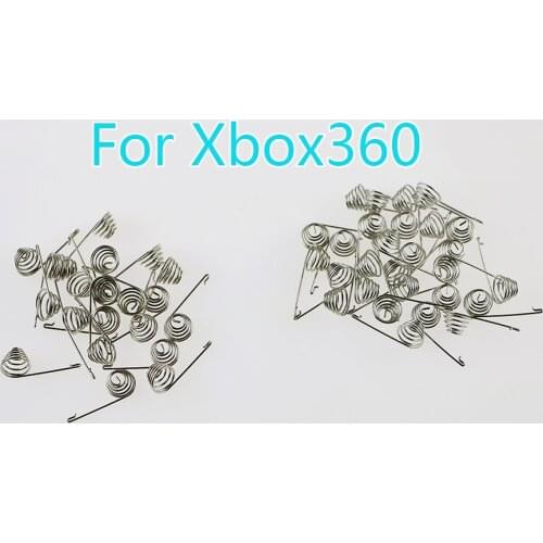 ChengChengDianWan For xbox360 Xbox 360 Wireless Controller Battery Springs 2 PCB Repair Replacement 100pcs=50pairs