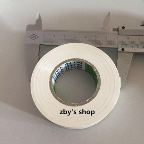 73mm x 18mm PVC Insulating Tape White for Electrical Wire 20M
