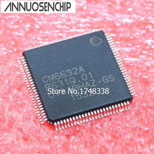 FREE SHIPPING 1PCS 2PCS 5PCS CM6632A CM6632 QFP100 NEW ORIGINAL