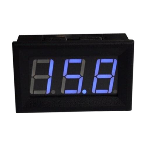DC digital display DC7-150V voltmeter two lines no independent power supply 12V24V36V48V60V72V General purpose