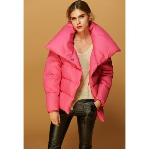 European Parkas Womens Down Jackets Winter Coat Ultra Light Down Jacket Women White Duck Down Coats Abrigo Mujer WXF164