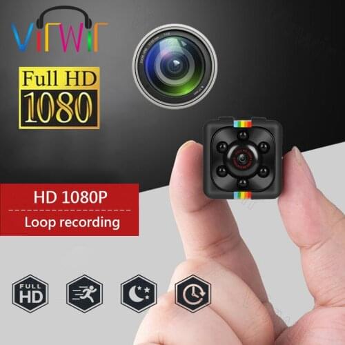 HD 1080P Sport DV Recorder Mini Camera IR Night Vision Motion Detection DVR Micro Cameras Small Video Recorder SQ11 Cam Mini