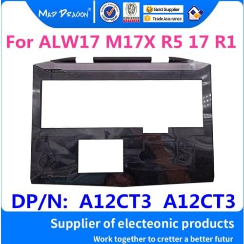 MAD DRAGON Brand Laptop Replacement Palmrest Upper Cover Case for Dell Alienware 17 ALW17 M17X R5 17 R1 17 R1 C Shell A12CT3