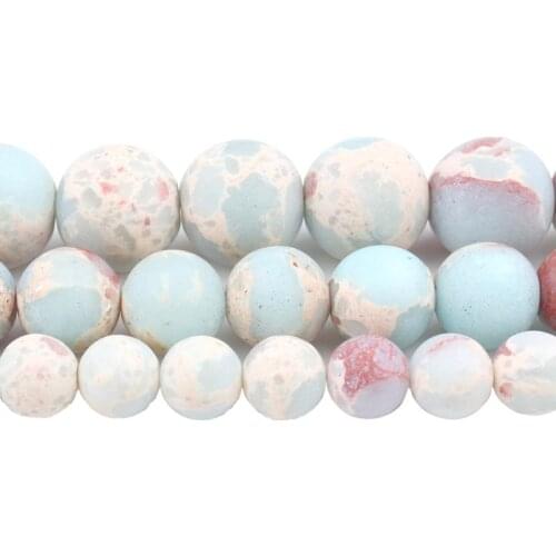 6/8/10mm Dull Polish Matte Shoushan Snakeskin Stone Beads for Jewelry Making Loose Spacer Beads Diy Bracelet Necklace 15 inch