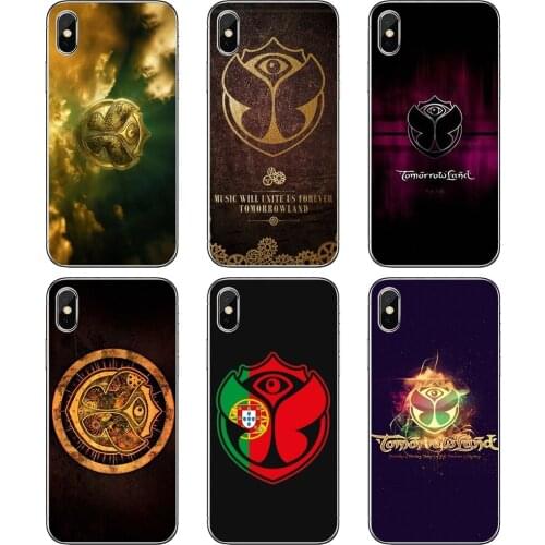 Soft Shell Case For Huawei Nova 2 2i 3 3i Y3 Y5 Y6 Y7 Y9 Prime 2015 2016 2017 2018 2019 Tomorrowland-Music-Logo-Art-Print