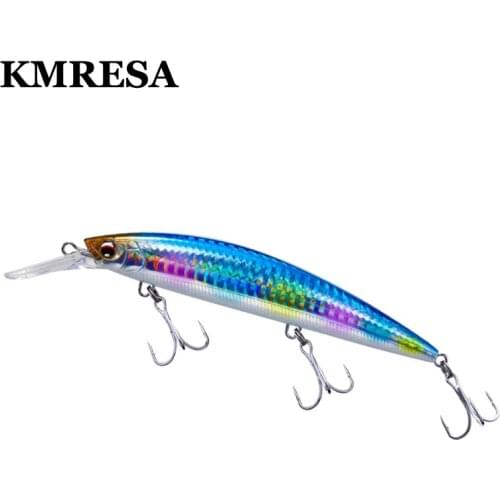 New Product 110mm 37g Heavy Minnow lure Laser Hard Professional Seawater Long casting lure Sinking Fishing Lure