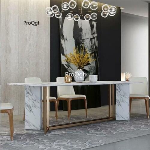 Prodgf 1 set 140*80*75cm marble dining table