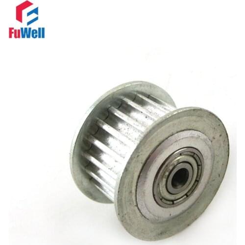 2pcs HTD3M 25T Timing Idler Pulley 25 Teeth 3/4/5/6/7/8/9mm Bore Idle Belt Pulley 11/16mm Belt Width Bearing Synchronous Wheel