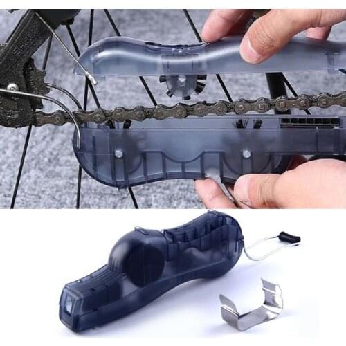 MTB/Road/Bicycle Chain Cleaner Machine Bike Efficient Brushes Scrubber Wash Tool Cycling Equipment Maintenance Accessories
