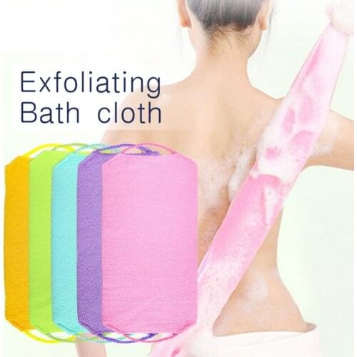 Bath Cloth Exfoliating Remove Dead Skin Soften Skin Cleansing Skin Magic Shower Scrubs Cloth Easy To Use
