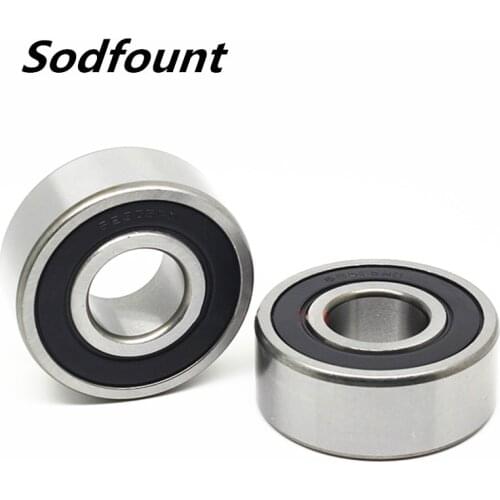 1pcs CNC Double row ball ball angular contact ball bearing 3309 5309-2RS 3056309 size 45*100*39.7mm