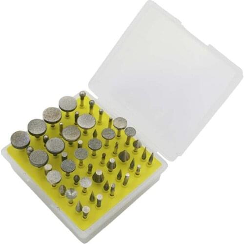 Diamond grinding disc diamond sharpening wheels engraving burrs rotary tool dremel accessories mini drill kit engraver kit bit