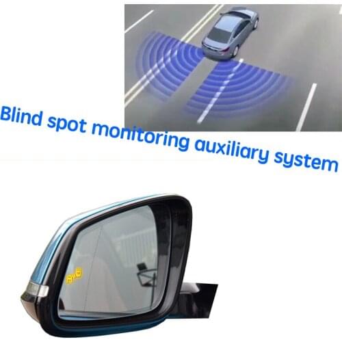 Car BSD BSM BSA Blind Area Spot Warning Drive Mirror Rear Radar Detection System For BMW 4 F32 F33 F36 2013~2019
