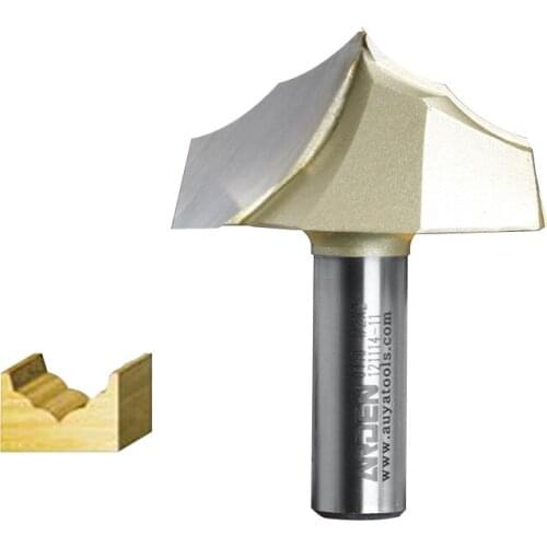 Woodworking Tools Double Roman Point-Cut Round Over Groove Arden Router Bit 1/2*7/8-22.2mm Shank - Arden A0410178