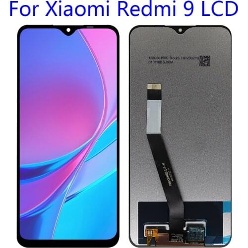 Suitable for Xiaomi Redmi 9 LCD touch screen digitizer Suitable for REDMI 9 LCD M2004J19G display replacement part 6.53 inches