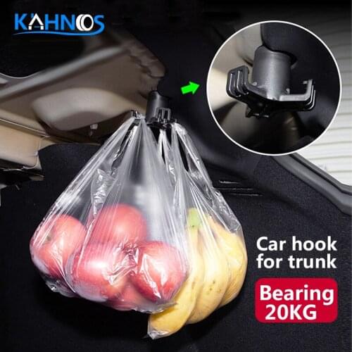For Tesla Model 3 2 PCS Trunk Hook Car Pendant Trunk Grocery Bag Hook Luggage Compartment Glove Bag Hook for Tesla Model 3