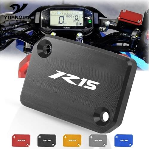 For YAMAHA YZFR15 YZF-R15 R15 V3 V3.0 2017-2020 Motorcycle Accessories Front Rear Fluid Reservoir Cover Cylinder CNC Brake Cap