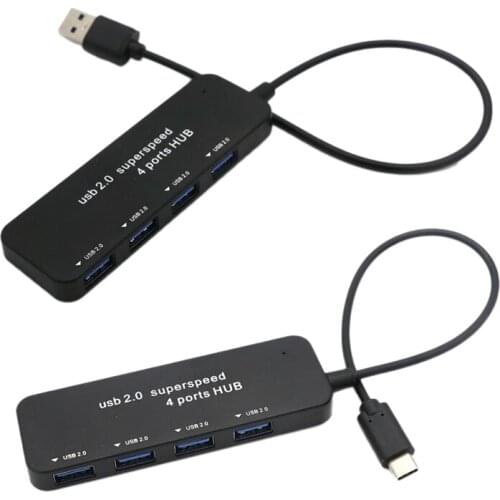 Docking Station, 2.0 2-In-1 4-Port Converter Suitable for Smart Phones or Smart Tvs