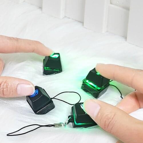 Fidget Toy Pocket Keyboard Mechanical Switch Keyboard EDC Fidget Gadget Funny Click Button Led Light Anti Stress Autism Toy