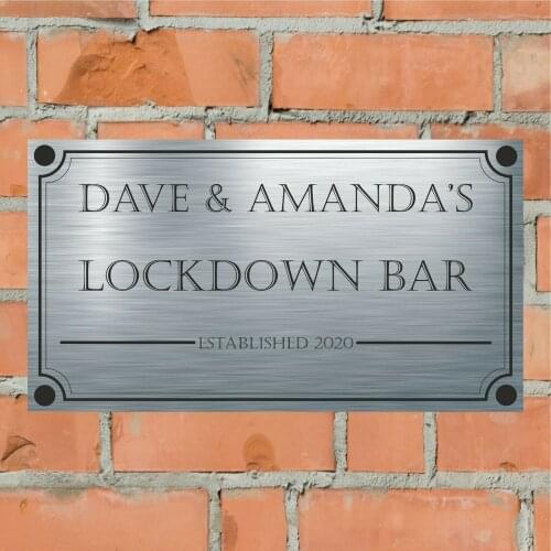 Customized Aluminum-plastic Composite Panel House Number Street Name Sign