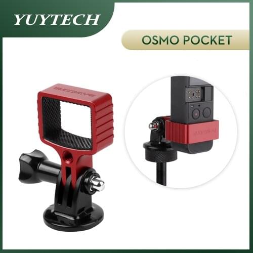 DJI Osmo Pocket Aluminum Alloy Expanding Adapter for Go Pro Adapter 1/4 inch Adapter Tripod Handheld Gimbal Accessories