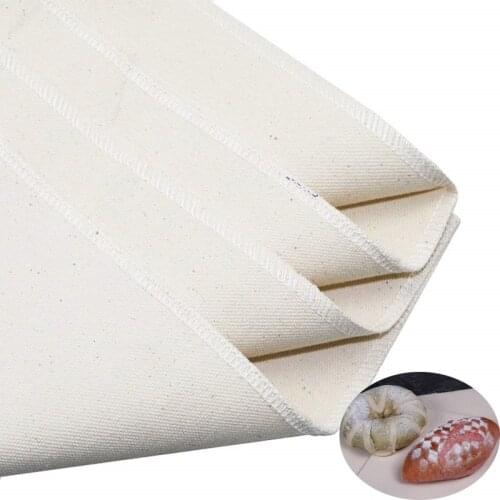 Linen Fermented Cloth Dough Bakers Pans Proving Bread Baguette Flax Cloth Baking Mat Baking Pastry Kitchen Tools