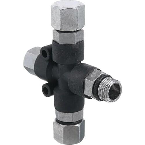 Multifunction 3 Way Air Splitter Fitting Connector Airbrush Mini Compressor Nail Painting Spray Accessory Tool 1/8" Mayitr