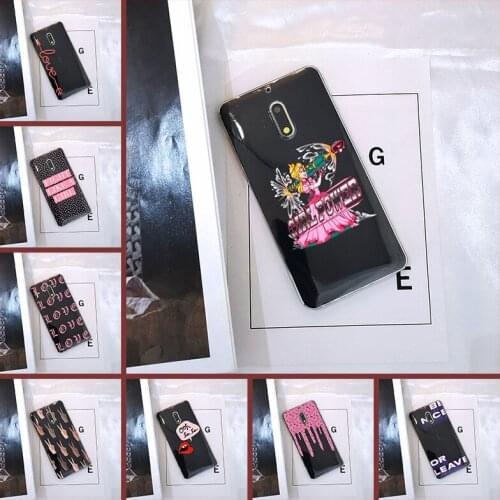 Soft Case For Nokia 7 Plus X71 X6 Nokia6 Nokia5 Nokia3 Nokia2 Love Girl Silicone Phone Cases For Nokia 9 8 6 5 3 2 1 Plus Cover