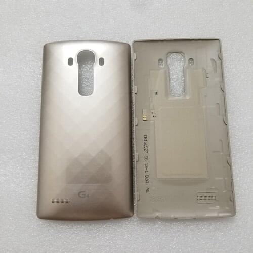 Original Mobile Phone Case For LG G4 H810 H811 H815 F500 VS986 LS991 Housing New Back Cover Rear Battery Door With NFC Chip