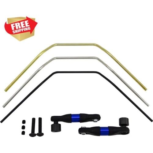 RC Radio control car HR Aluminum Front Sway Bar Set for Losi 1:10 Rock Rey 4WD option upgrade parts