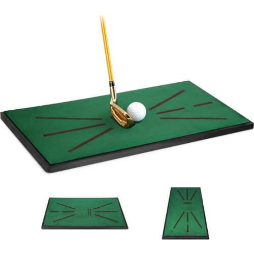 Golf Training Mat Practice Hitting Mats Swing Detection Batting Golf Practice Pad Training Aids Golf Practice Accessories