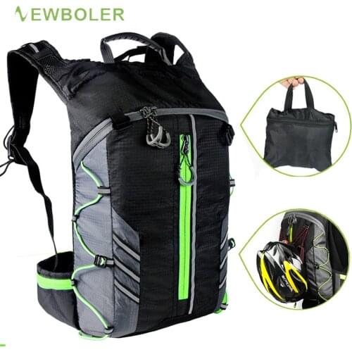 Bicycle Bike Bags Portable Waterproof Backpack 10L Cycling Water Bag Outdoor Sport Climbing Hiking Pouch Hydration Backpack