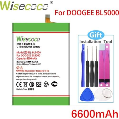 Wisecoco DOOGEE BL5000 Phone Batteries China
