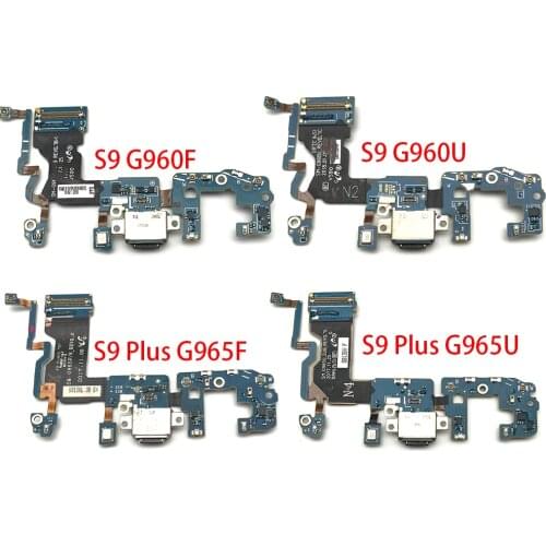 10Pcs For Samsung S8 S9 Plus G950F G960F S10 Lite S20 Plus Ultra S20 Fe Original USB Charging Port Connector Flex Cable atacado