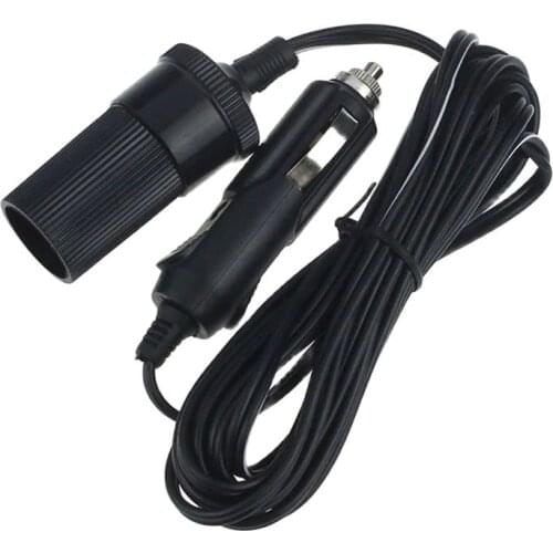 3M 12V / 24V Cigarette Lighter Accessory Car Cigarette Lighter Socket Extension Cord Cable Car Accessory Clip Socket Adapter