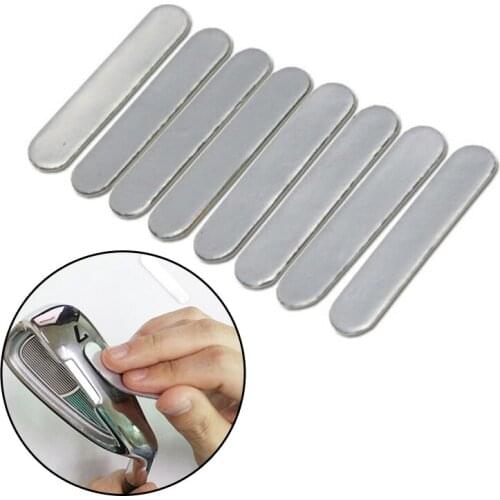 8x Adhesive Lead Tape Sticky Add Head Weight Load For Golf Clubs Shaft Tennis Silver Lead Outdoor Sports Golf Accessories